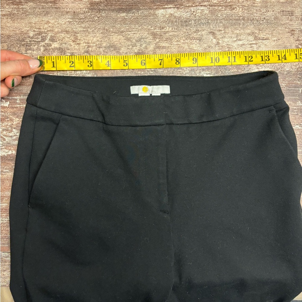 Boden | VGUC Black Business Trousers Pants Work Office 7/8 Length, 6R Size - Picture 7 of 8